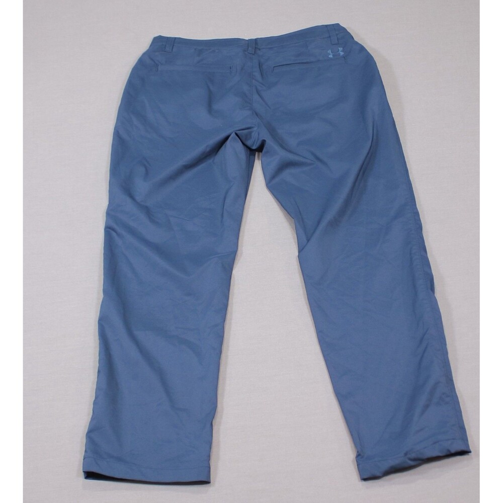 Under Armour Pants Mens Blue Drive Performance Golf Stretch Tag Sz 36X30(34X30) - Picture 4 of 10